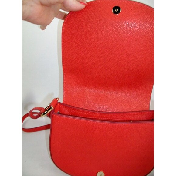 Cole Haan Shoulder Bag One Crossbody Leather Red /Ladies with Wallet. - Picture 5 of 12